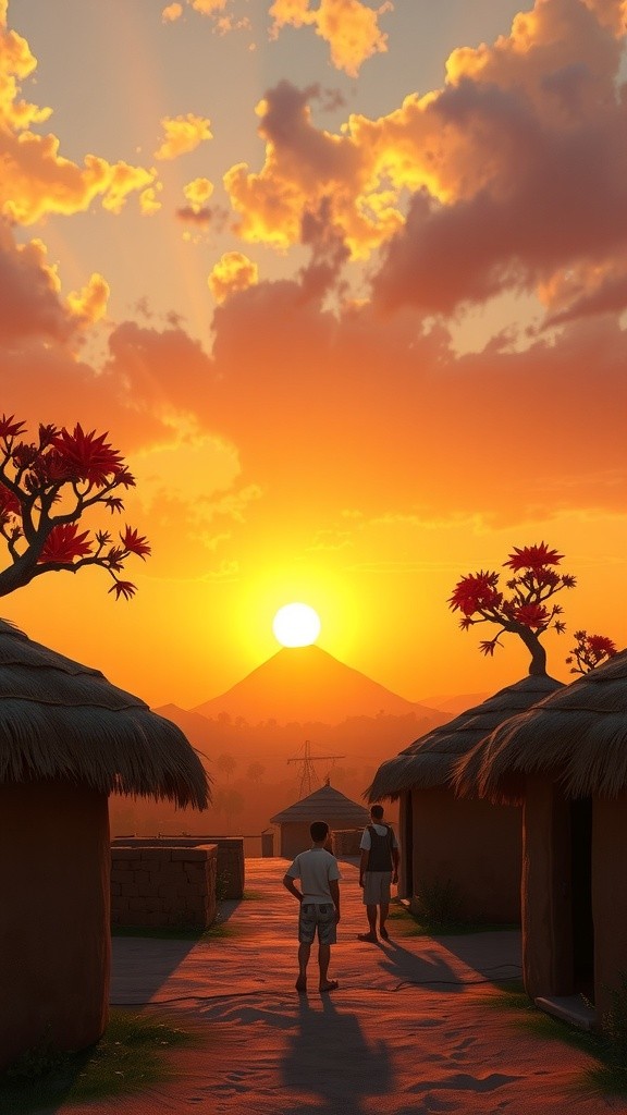 The Village Beauty: Dawn in Umuezi