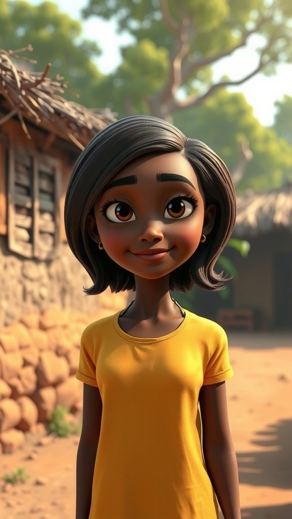 A Mother's Struggle for Success in Africa