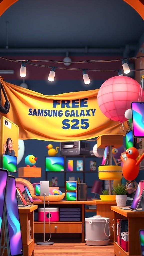 🚨FREE Samsung Galaxy S25 – India Only!📱