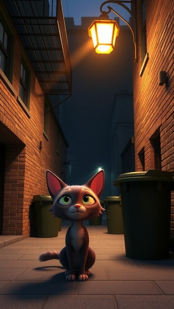 The Lonely Life of a Gotham Cat