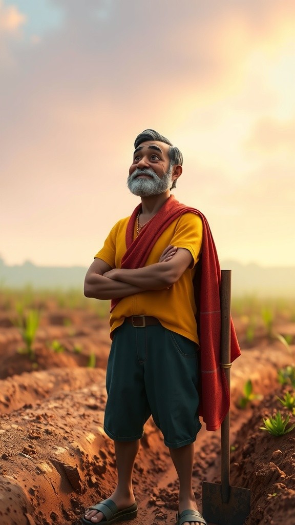 গরিব কৃষকের সাফল্যের গল্প