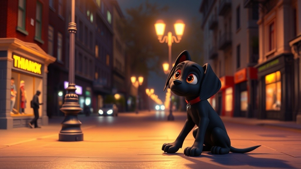 Shadow: The Mysterious Guardian Dog