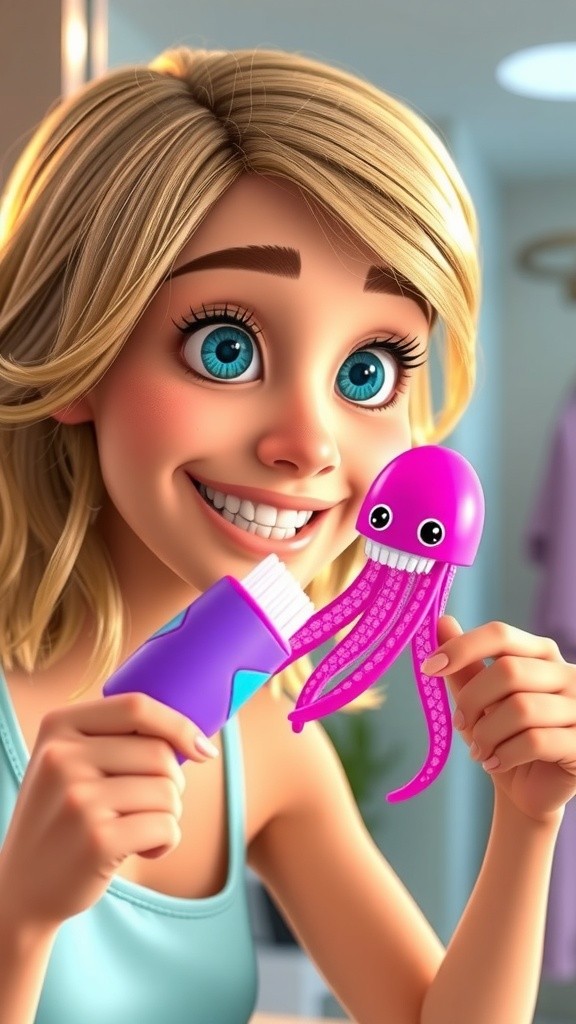 Brushing Fun and Bubble Bath Joy