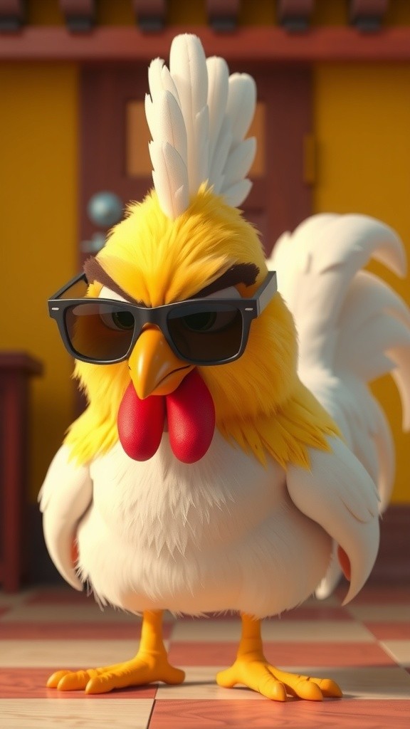 Cluckles the Ruthless: A Feathered Showdown