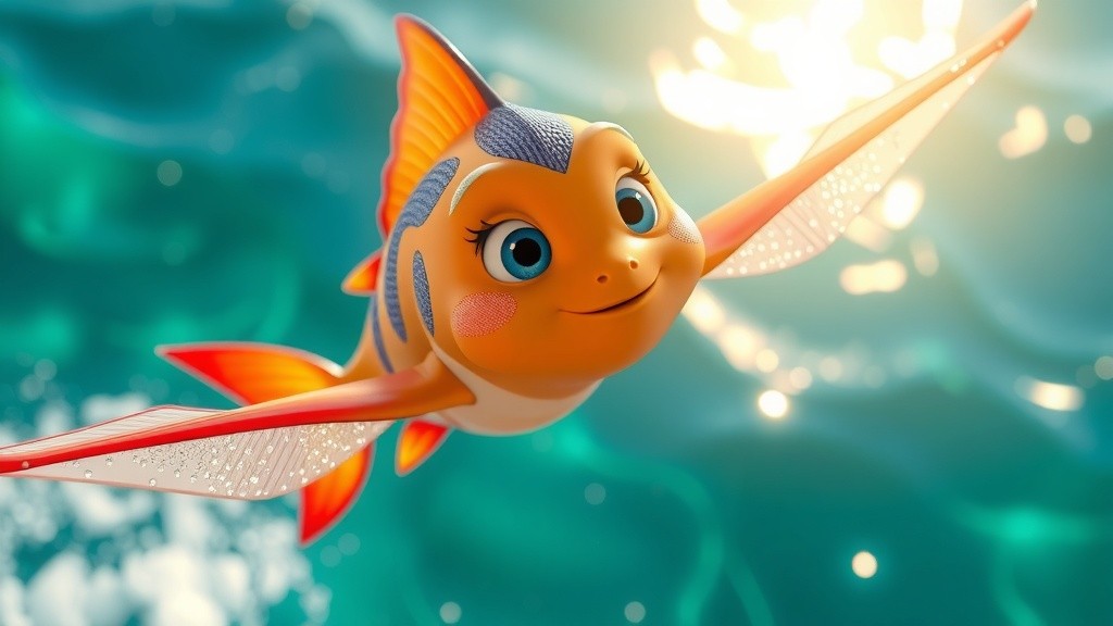The Fish That Flies in the Sky!