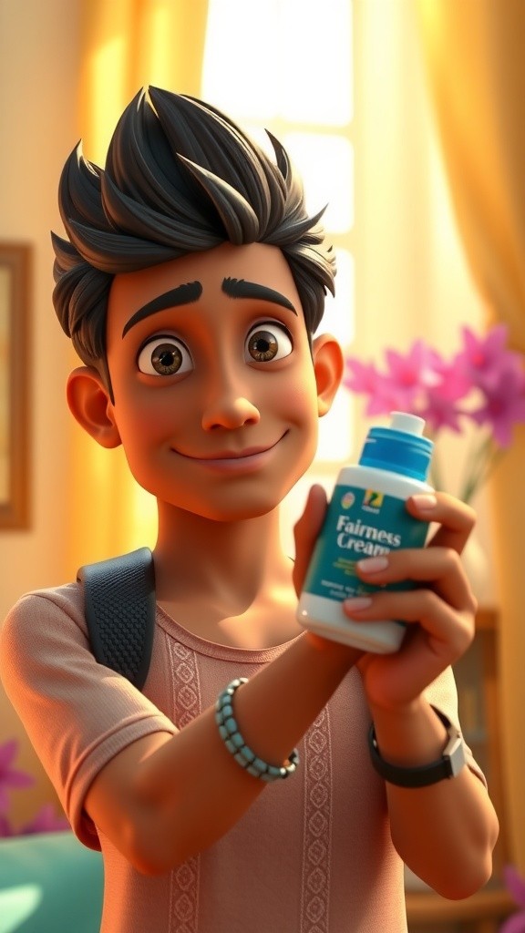 The Glowing Transformation: Fairness Cream Adventure!