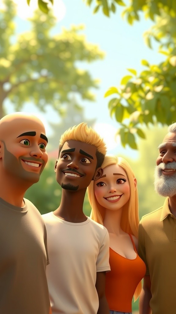 The Adventures of Joshua, Roy, Dominion, and David: A Tale of Friendship
