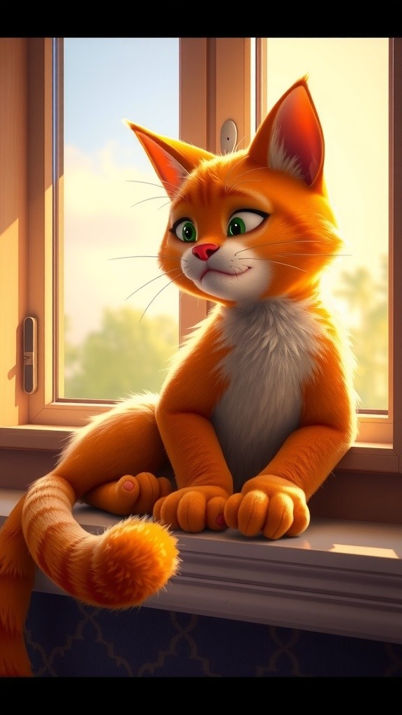 Hilarious Tales of an Orange Cat