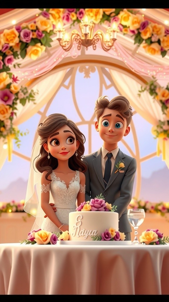 A Perfect Wedding Reception of Joy
