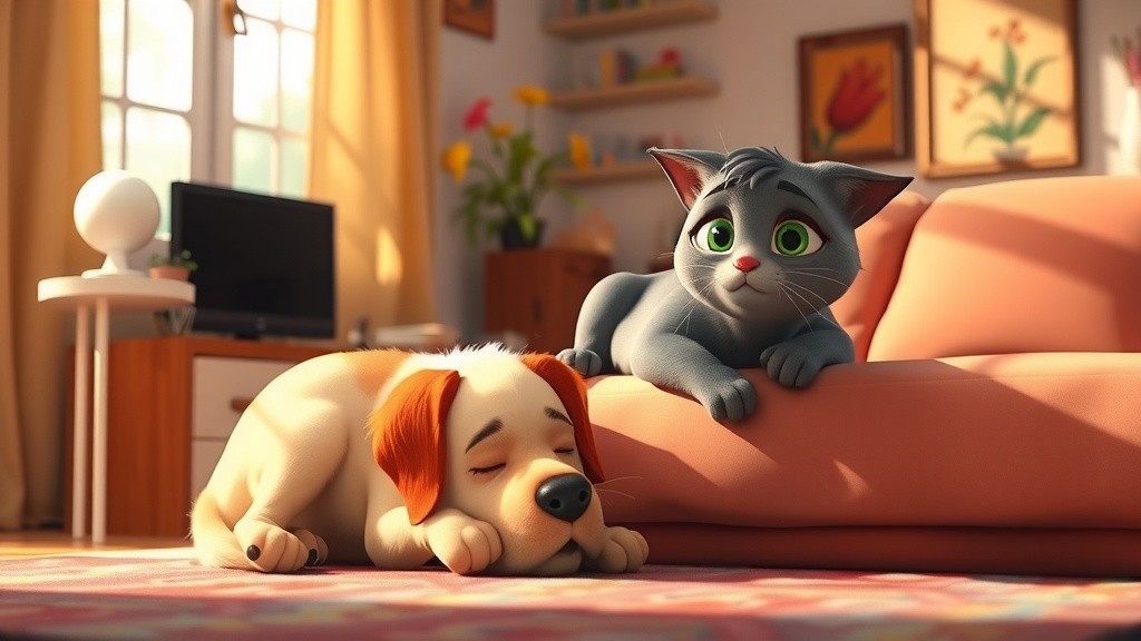 The Cat, The Dog, My Companions