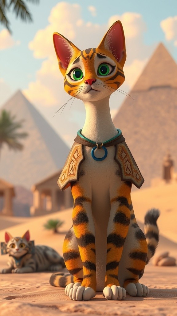Sacred Cats of Ancient Egypt: Guardians Against Evil!
