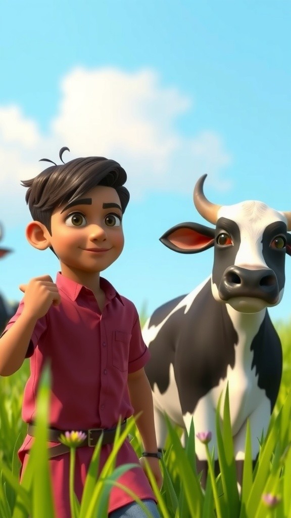 গরুর সামনের বৃষ্টি