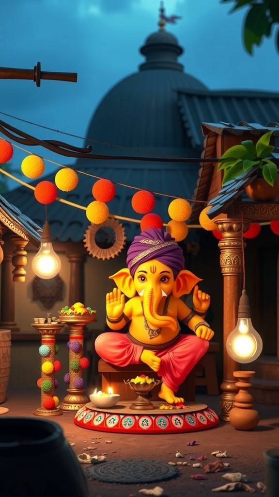 ଥାକୁରପଟଣାର ଗଣେଶ ପୂଜା: ଅନୁଷ୍ଠାନ ଓ ଏକତାର ପ୍ରତିକ