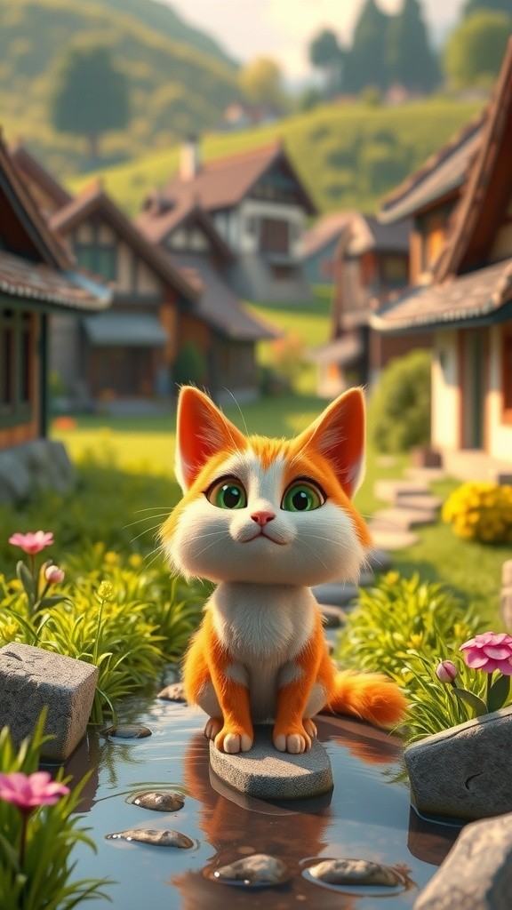 Miko, Kucing yang Suka Mandi!