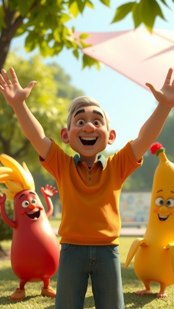 Funny Food Fiesta: Dancing Banana, Laughing Tomato & Superhero Puppy!