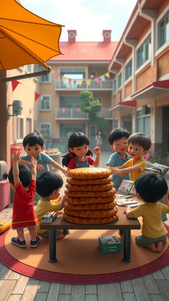 Lomba Makan Kerupuk: Budi Sang Juara!