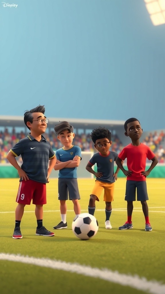 Ronaldo vs. Messi vs. IShowSpeed vs. MrBeast: Epic Moon Penalty Challenge for $10 MILLION!