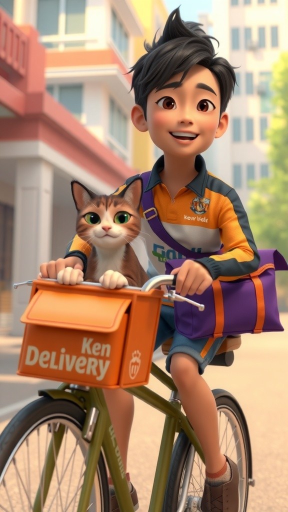 Kucing Kurir: Paket yang Hilang!
