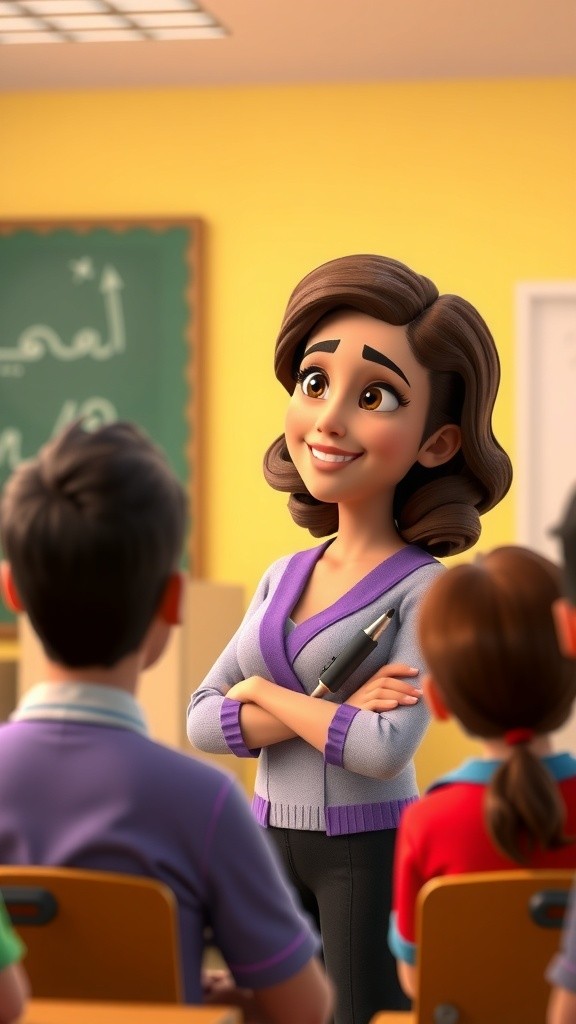 حياة الفراشة: شرح معلمة للطلاب