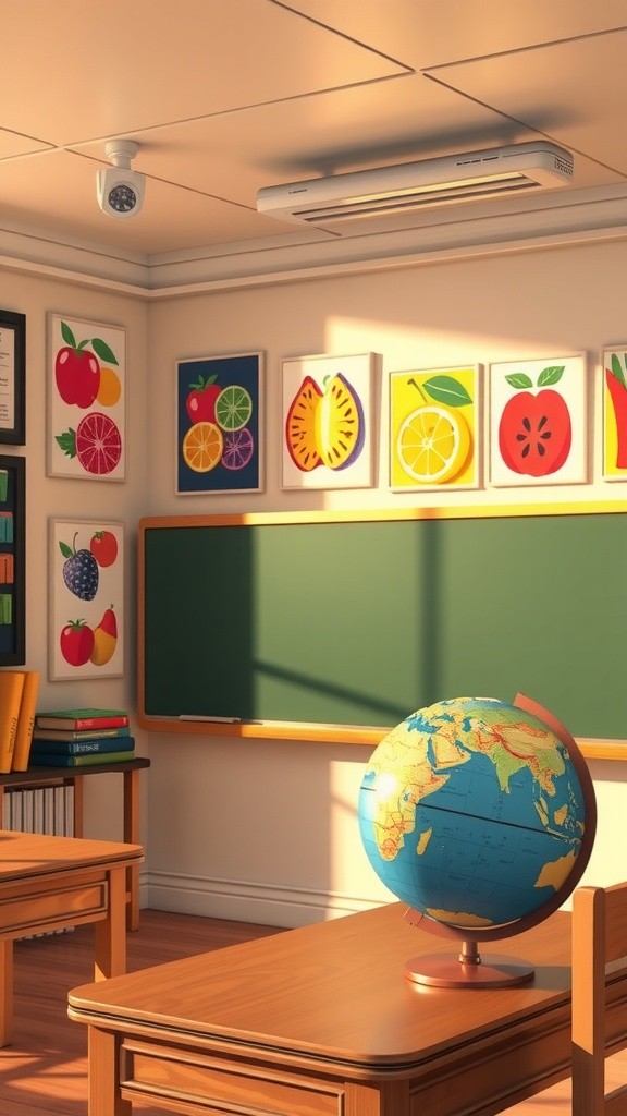 Exploring Fruits: A Colorful Classroom Journey