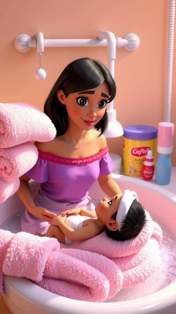 Mandi Bayi Baru Lahir Tanpa Drama dengan HUGO Craby Tub!