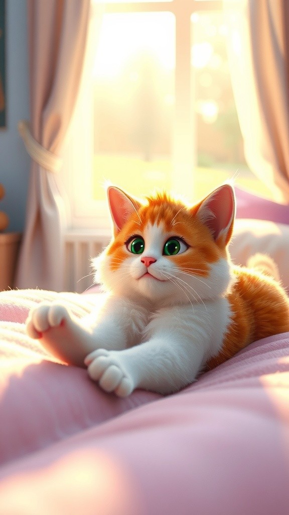 A Day in the Life of a Playful Cat