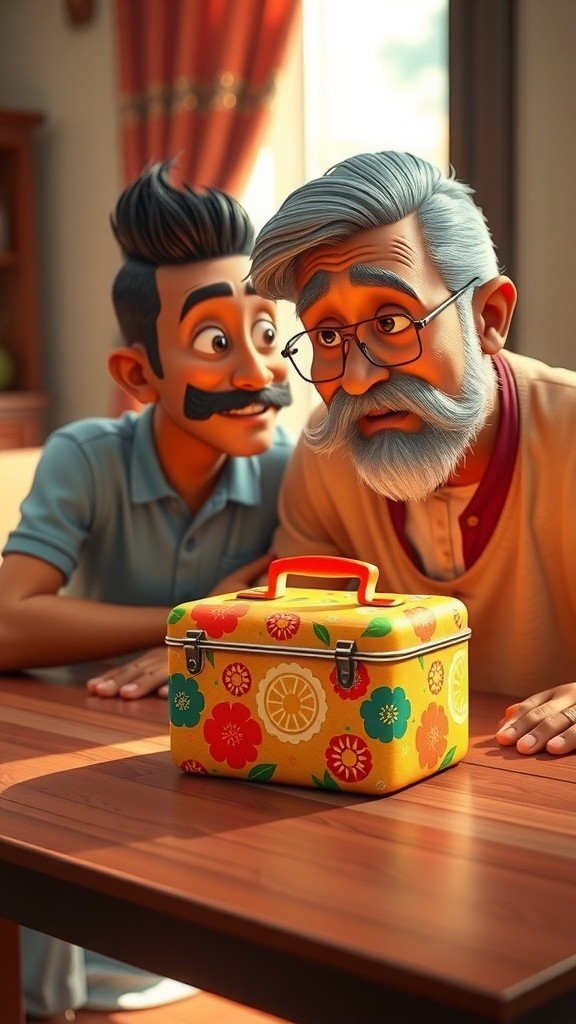 गोलू का जादुई टिफ़िन