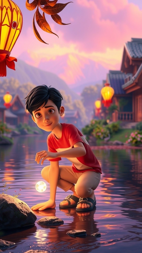The Golden Snail's Secret: A Journey of Kindness
