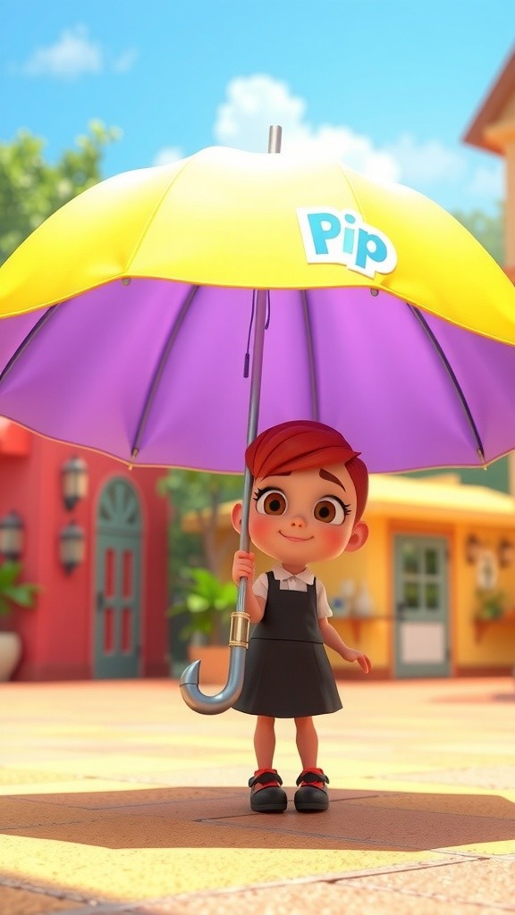 Pip the Brave Umbrella: A Soaring Adventure!