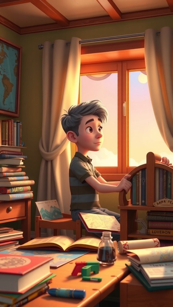 Timmy's Imagination Adventure with Backpack