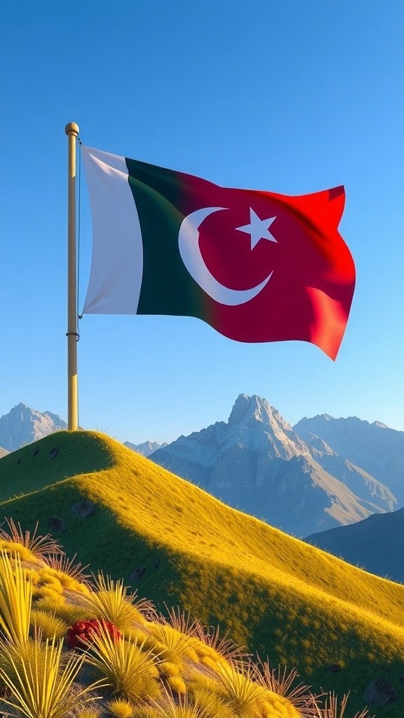 The Meaning Behind Pakistan's Flag 🇵🇰