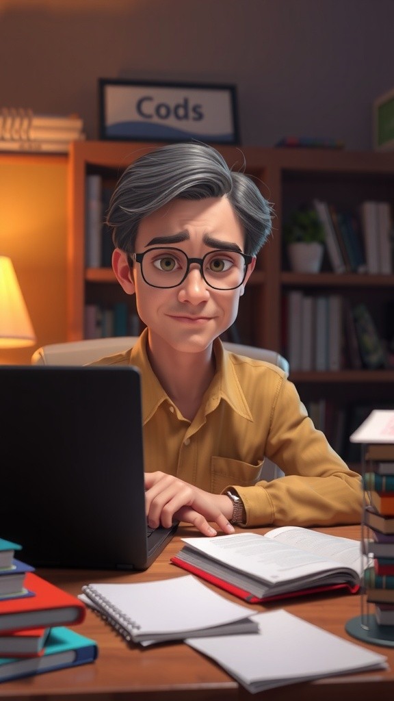 Pajama Panic: The Online Class Fumble!