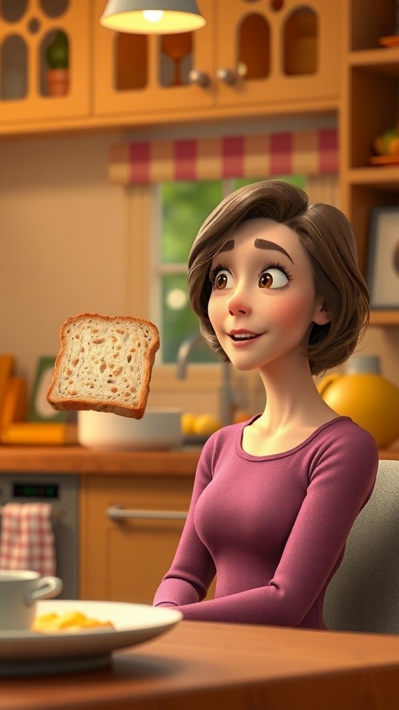 Minou et la Tartine Magique