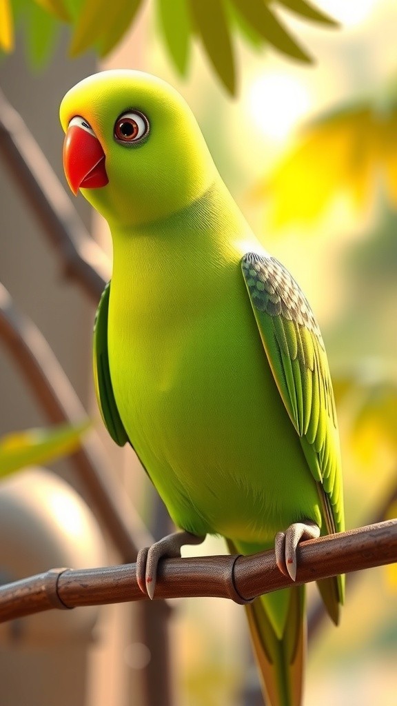 The Charming Ringneck Parakeet: A Blend of Beauty and Intelligence