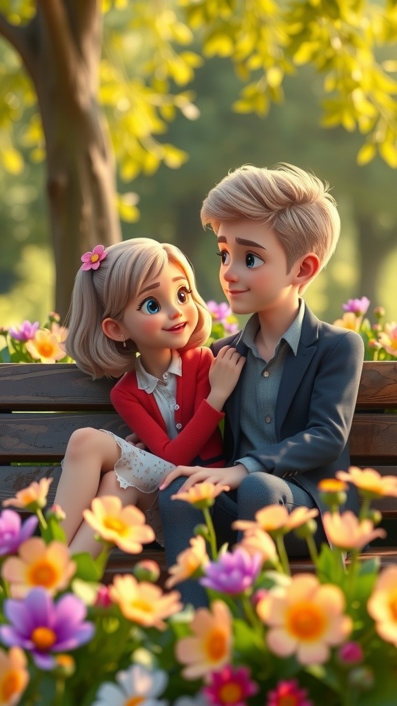 Love Blooms: A Kids' Matchmaking Adventure