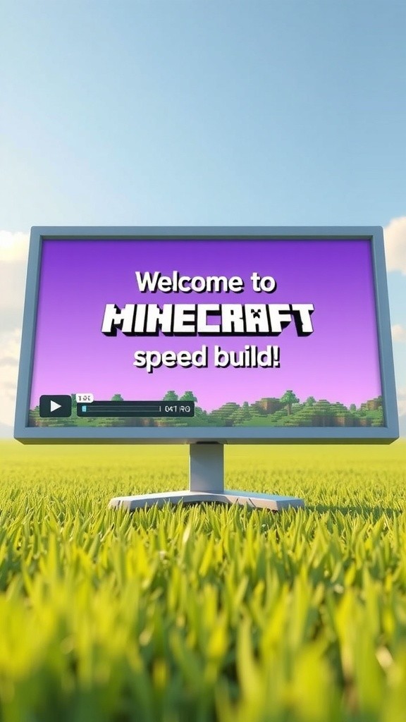 Construire une maison dans Minecraft en 3 minutes