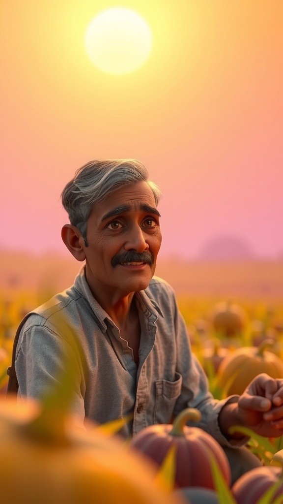 किसान की मेहनत और विश्वास की कहानी