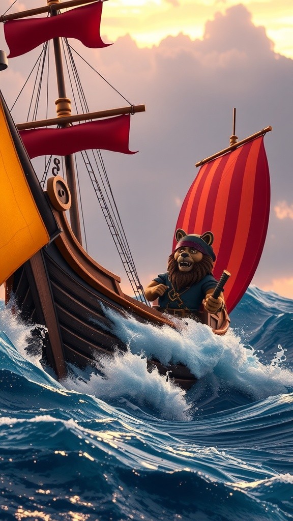 Stormy Confrontation: The Straw Hat Crew Readies for Battle