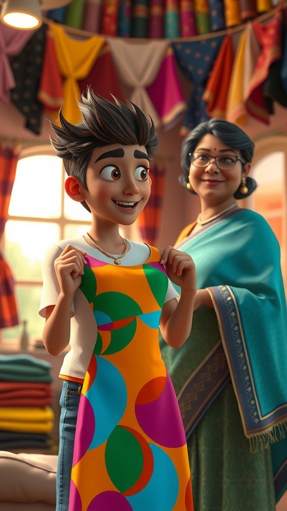 A Journey of Self-Discovery: A Boy's Embrace of Identity