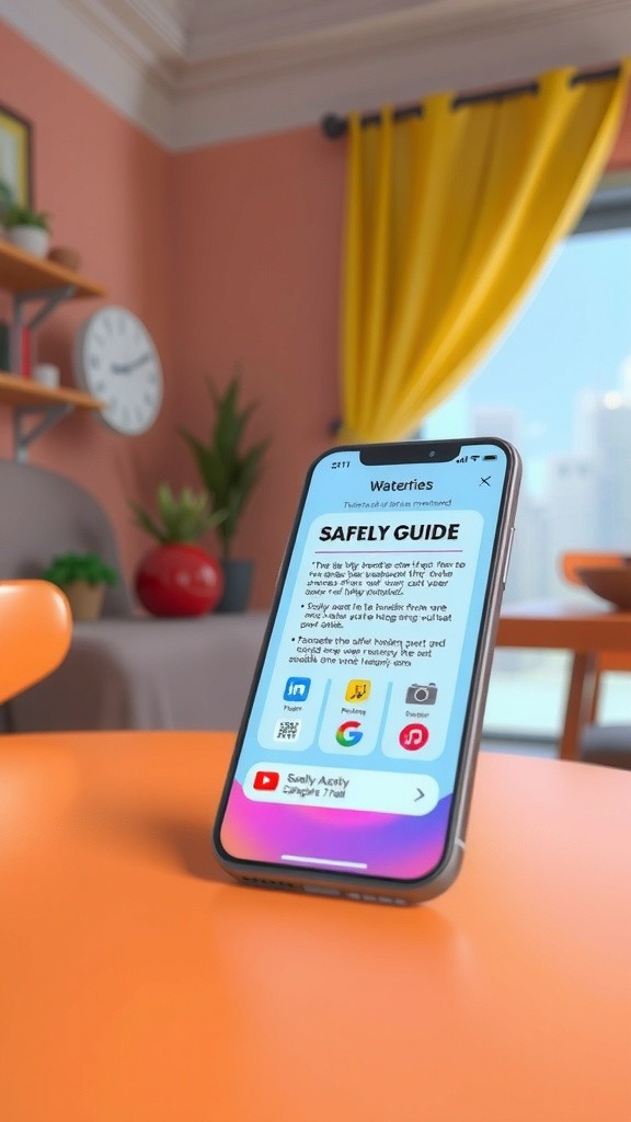 Sécurité et Temps d'Écran : Guide Pour les Tout-Petits!