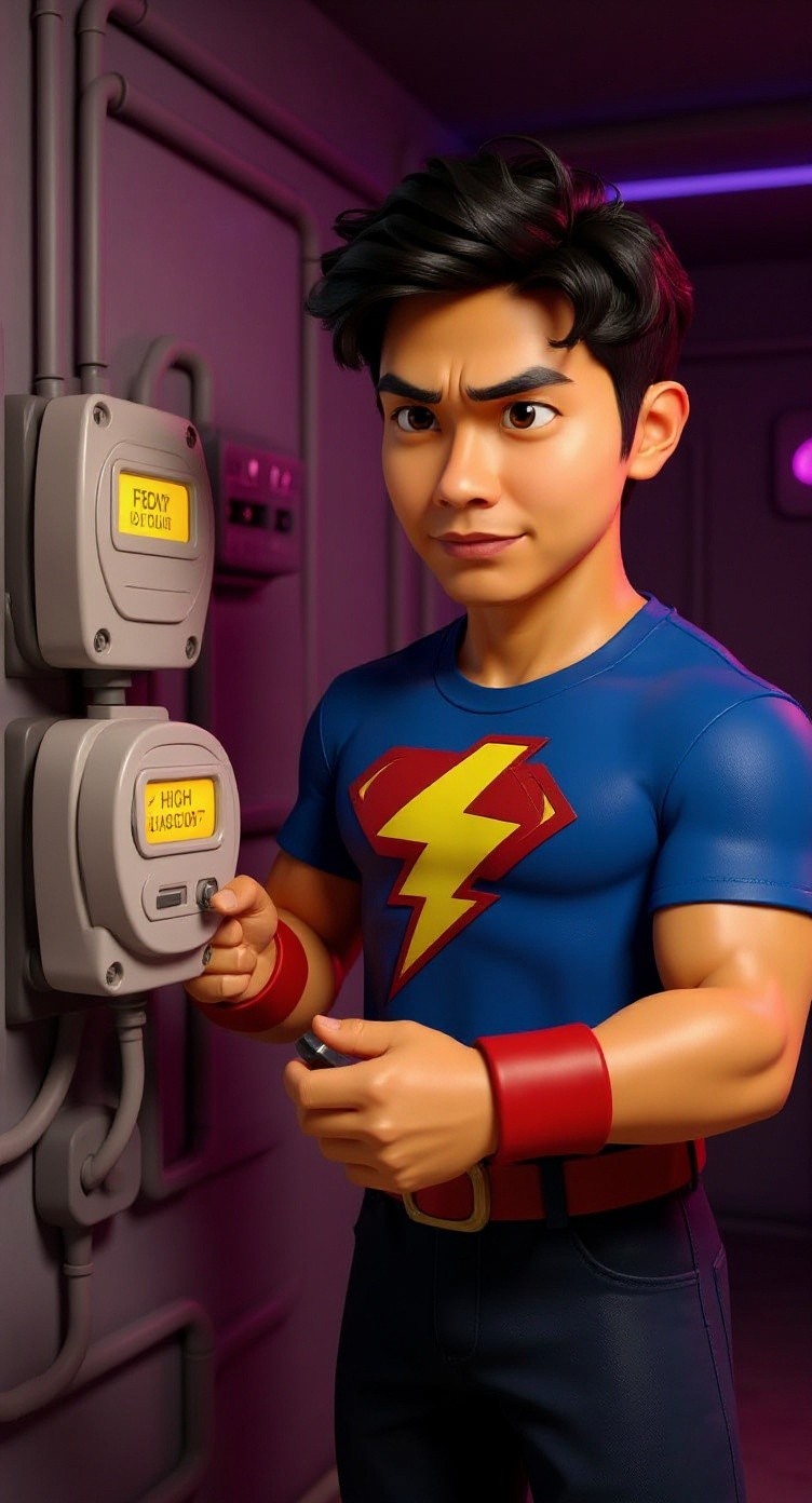 Superhero Hemat Energi Sambil Setrika