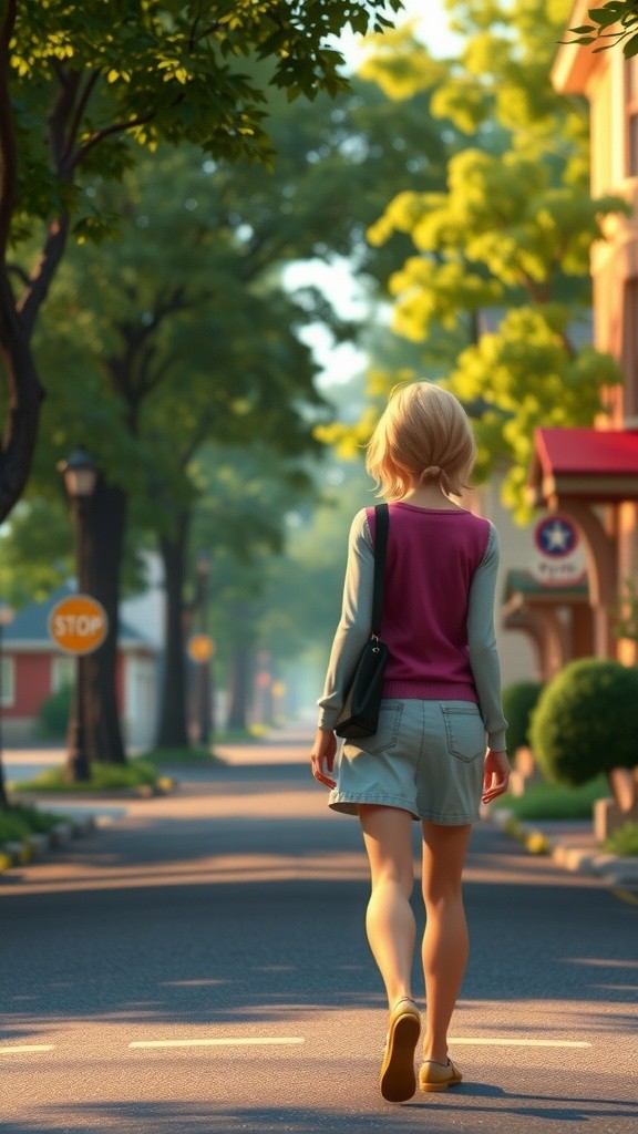 Mystical Transformation: A Street of Surprises