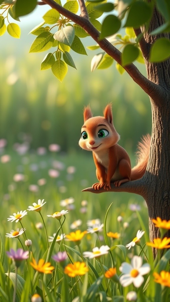 Sam the Curious Squirrel