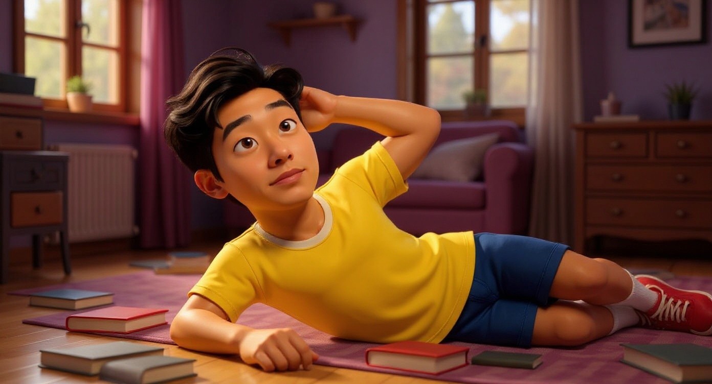 नोबिता की आलसी दोपहर: होमवर्क की चुनौती