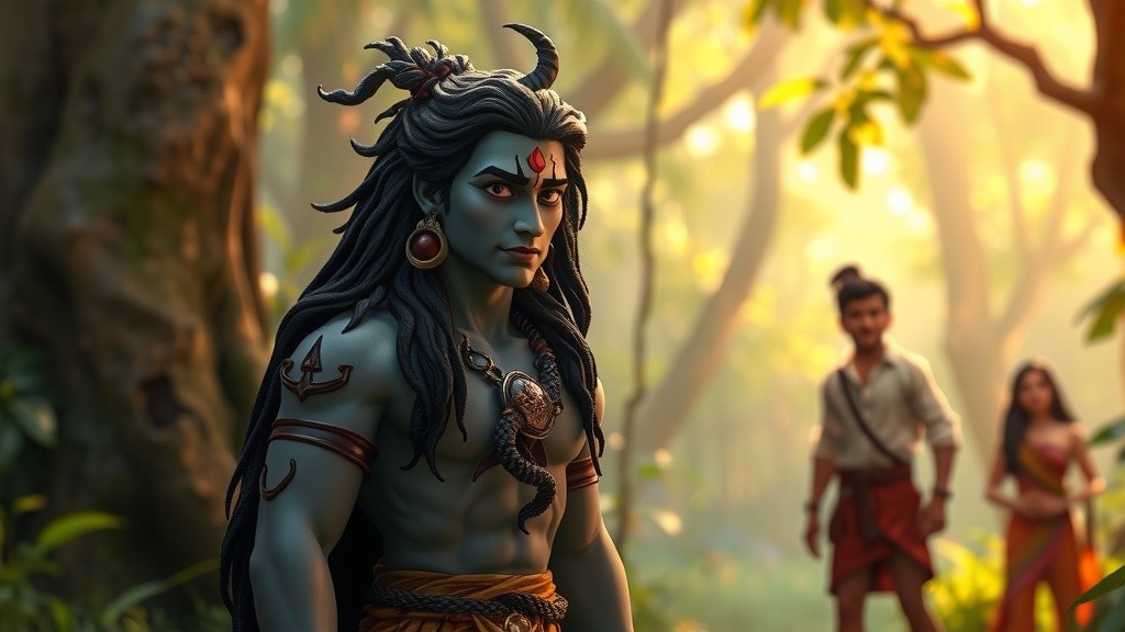 महादेव का पृथ्वी पर आगमन