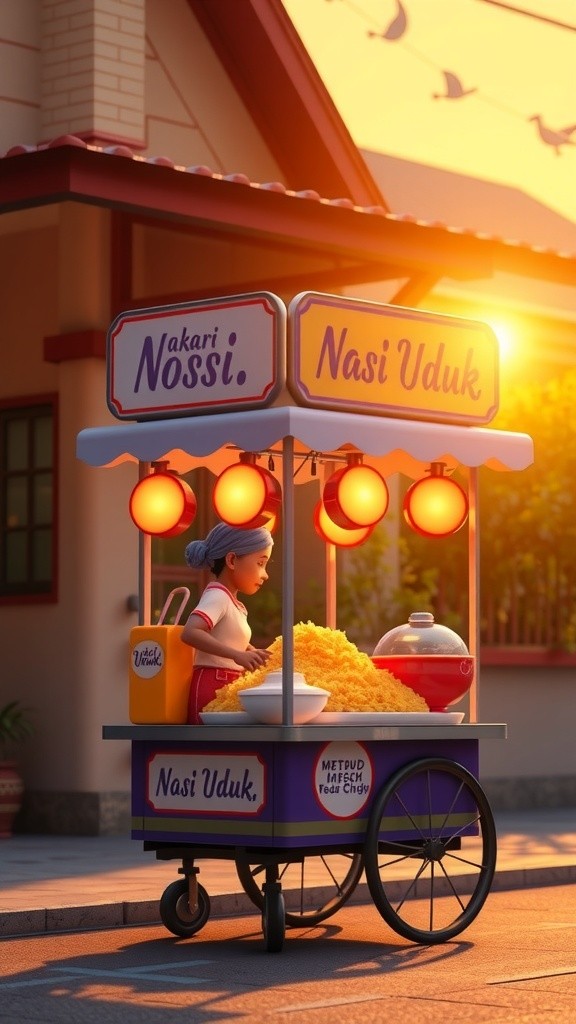 Nasi Uduk yang Lagi Di-Charge