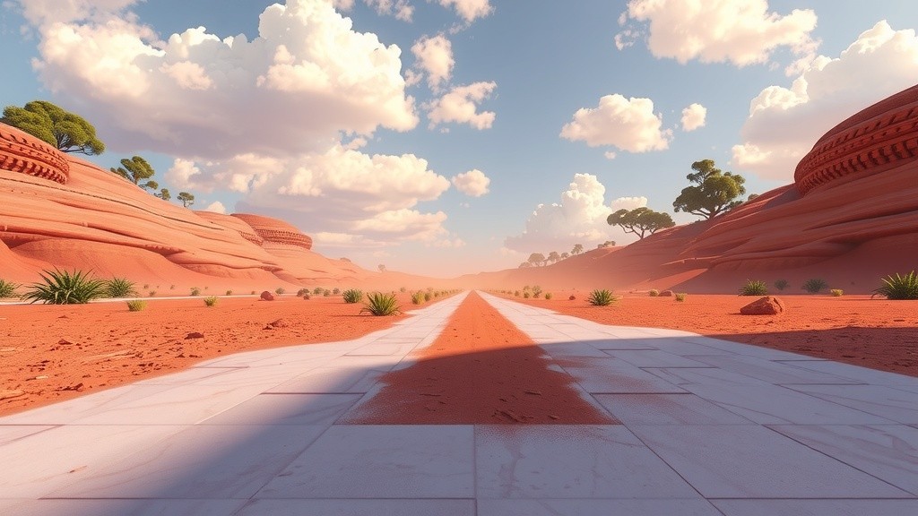 From Red Dust to Marble: Mark's Journey