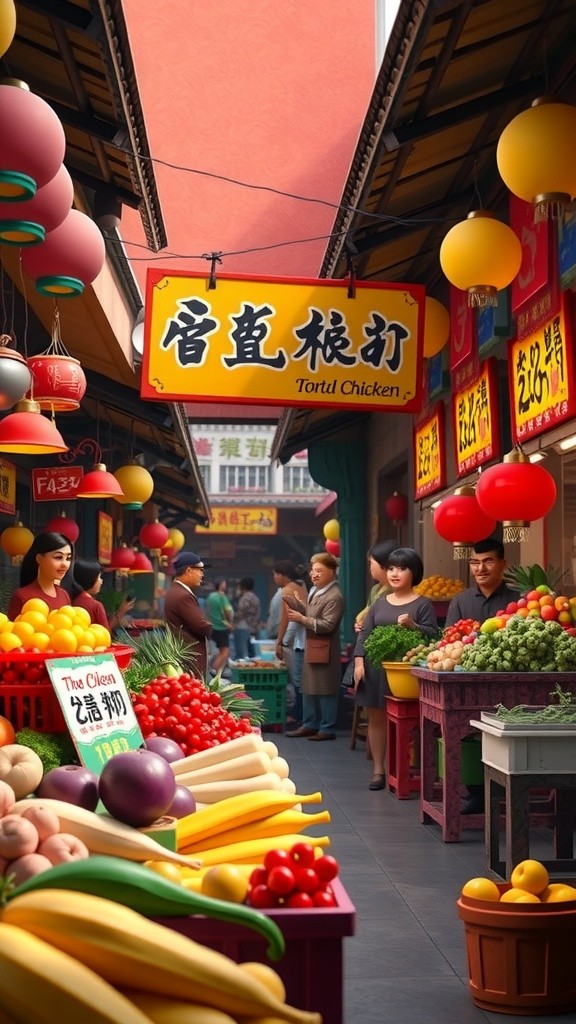 Ayam Kota: Humor di Pasar Tradisional