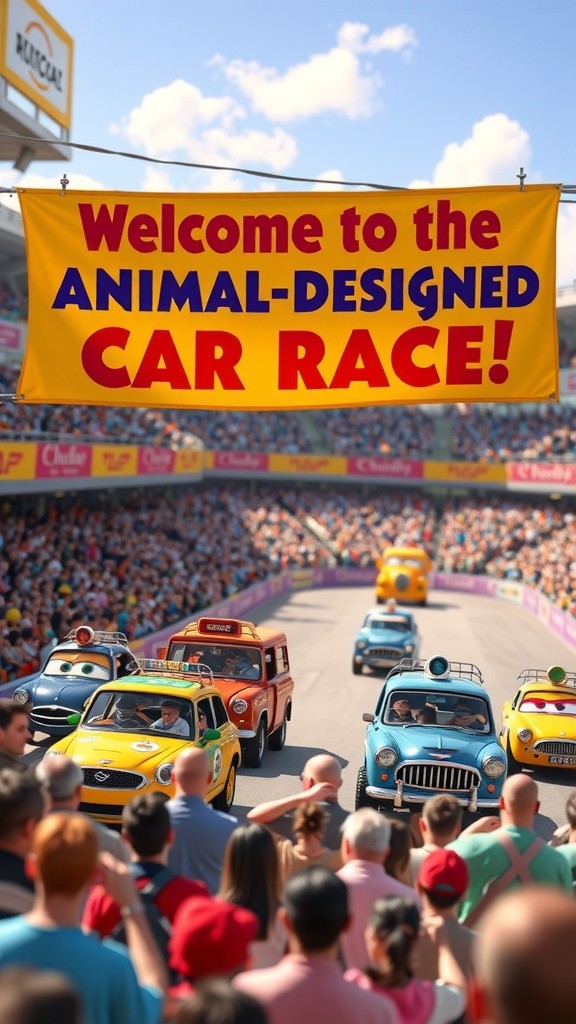 Animal-Themed Racing Challenge