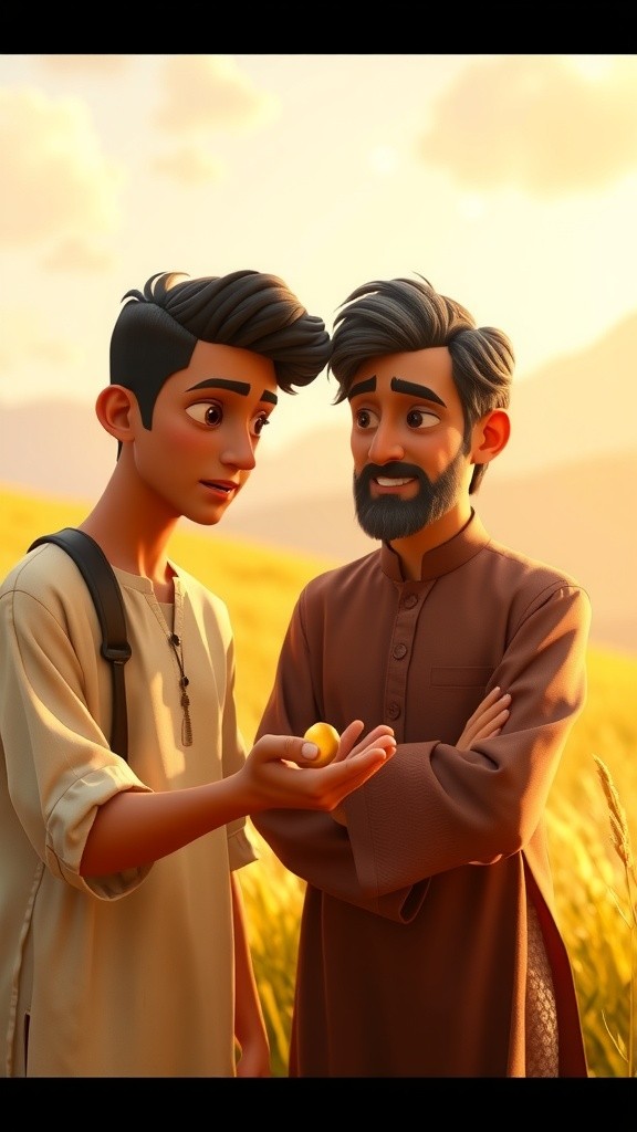 The Golden Seed: A Tale of Patience and Hard Work